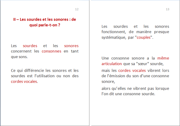 La langue corse : quelles lettres pour quels sons ? p.6